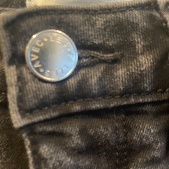 Anthropologie Avec Les Filles HighWaist Sculpted Flare ThunderWash Jeans Size 24 - Picture 10 of 13